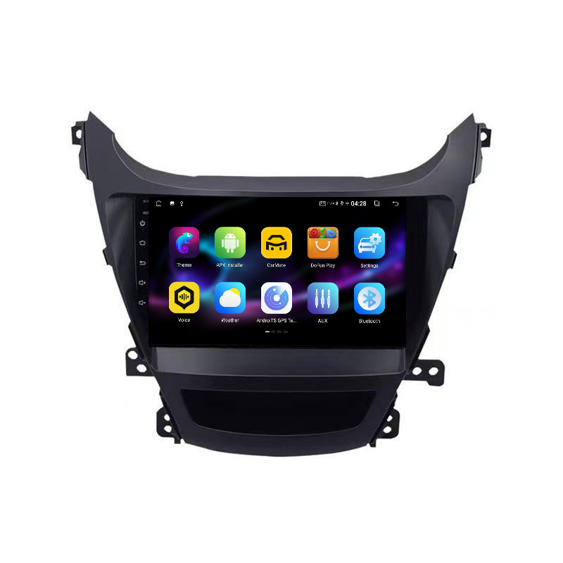 Suitable for 14-16 Models of Hyundai Elantra Android Large-Screen Central Control Navigation Stereo Gps Reversing Camera
