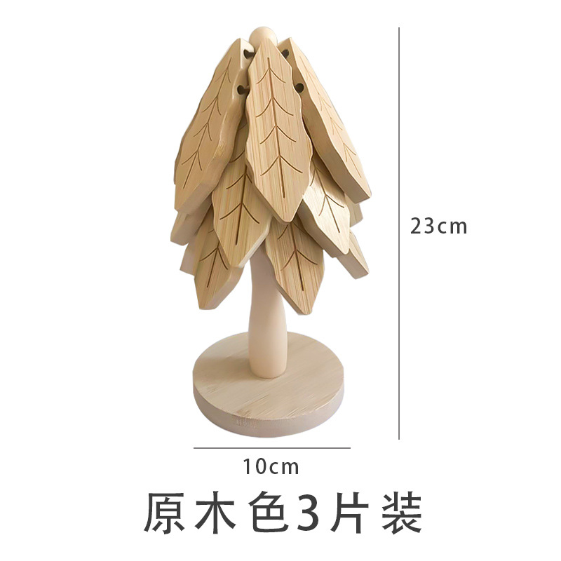 One Tree Black Walnut Almohadilla aislante Venta al por mayor Venta directa de fábrica Almohadilla posavasos Madera Almohadilla resistente al calor Decoración de mesa