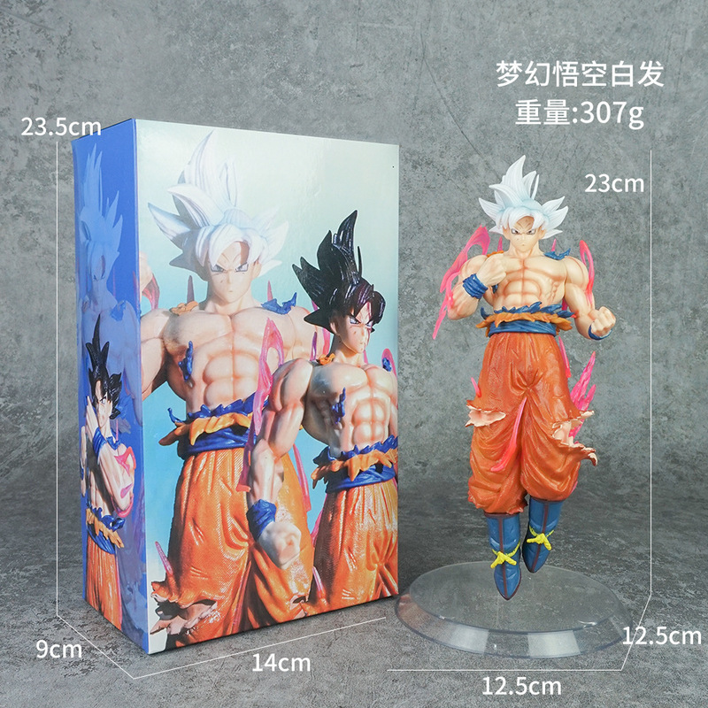 ドラゴンボール家族ポートレート悟空カカロットフィギュアサイヤ人ベジータスーパーブルー人形周辺誕生日ギフト|undefined