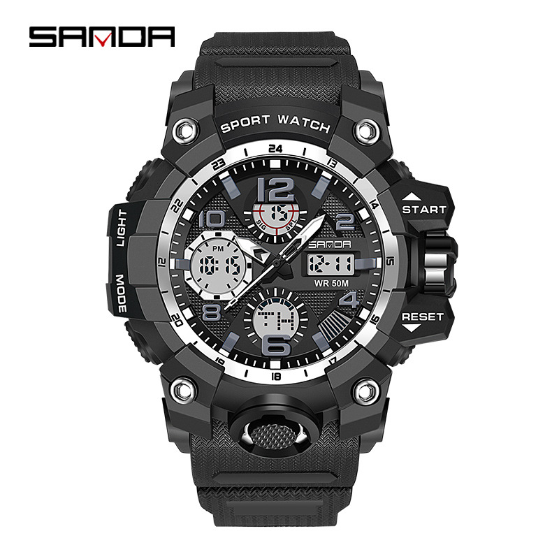 6021 [men's style] black and white