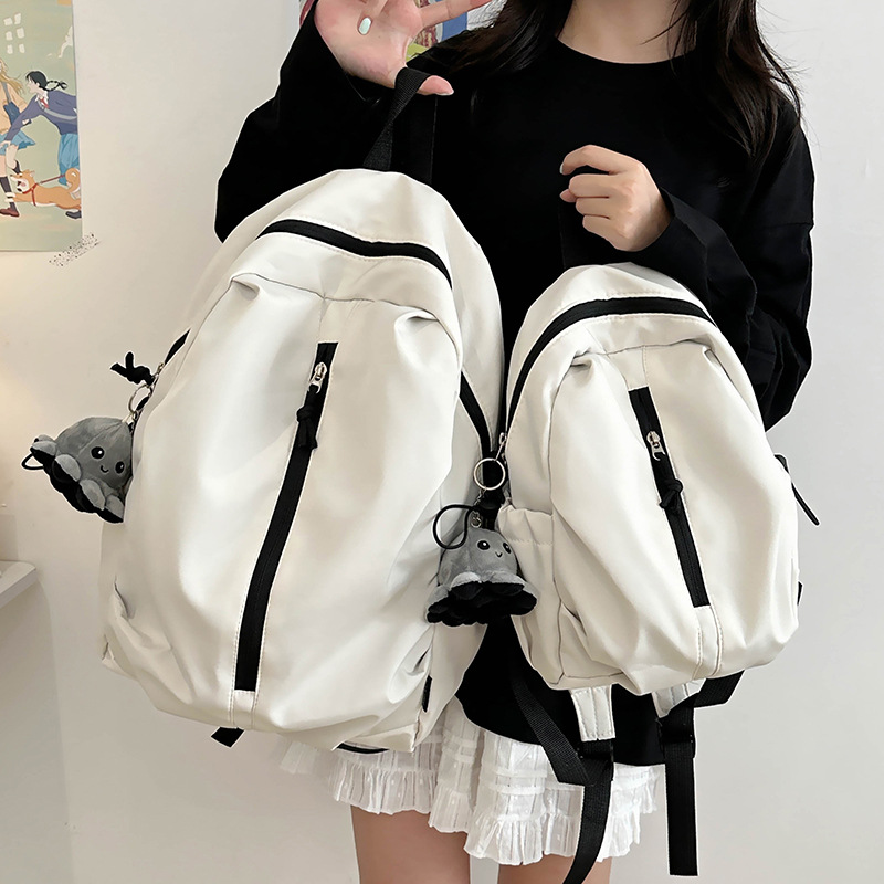 Mochila mochila para hombres y mujeres estudiantes salen mochilas turísticas ligeras mochilas universitarias ocio impermeable mochilas al aire libre