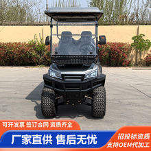 跨境电动高尔夫球车旅游景区公园电动观光车2座4座6座高尔夫球车
