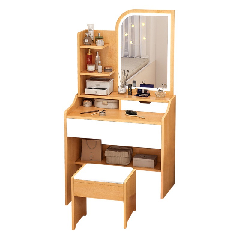 Tocador dormitorio pequeño moderno simple Internet celebridad ins estilo moda tocador 60cm dormitorio mesa de maquillaje