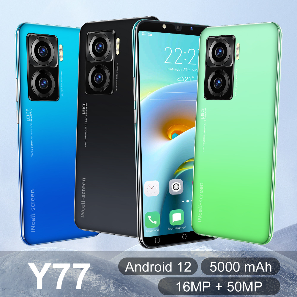 跨境手机 Y7 7智能手机1GB+8GB内存安卓手机5.8英寸屏幕500万像素