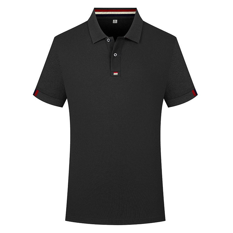 40 camisetas de negocios lujosas con cuello de golf polo de verano de manga corta polo de hombre personalizado