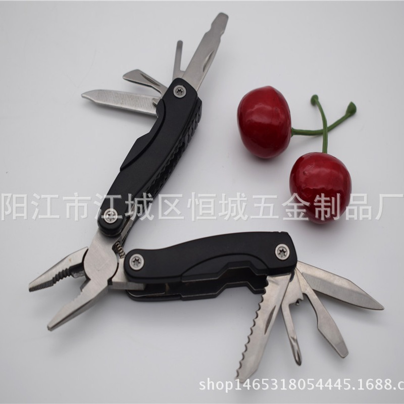 户外多功能不锈钢折叠钳子 多功能组合钳 多用工具钳 礼品钳