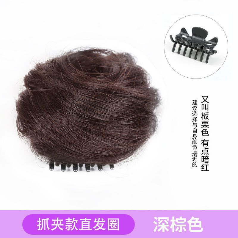 Wig female ball head hair clip hair bag small half ball head simulation hair curler wig bag source factory wholesale