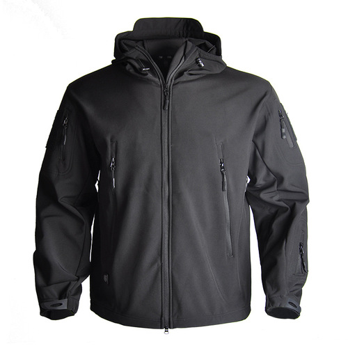 Hanye factory direct sales shark skin soft shell jacket breathable waterproof outdoor jacket drop shipping