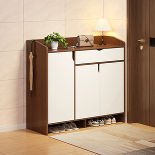 Shoe Rack Household Integrated Cabinet Doorway Shoes Entrance Entrance Storage Multi-functional Large Capacity Storage Rack Shoe Cabinet