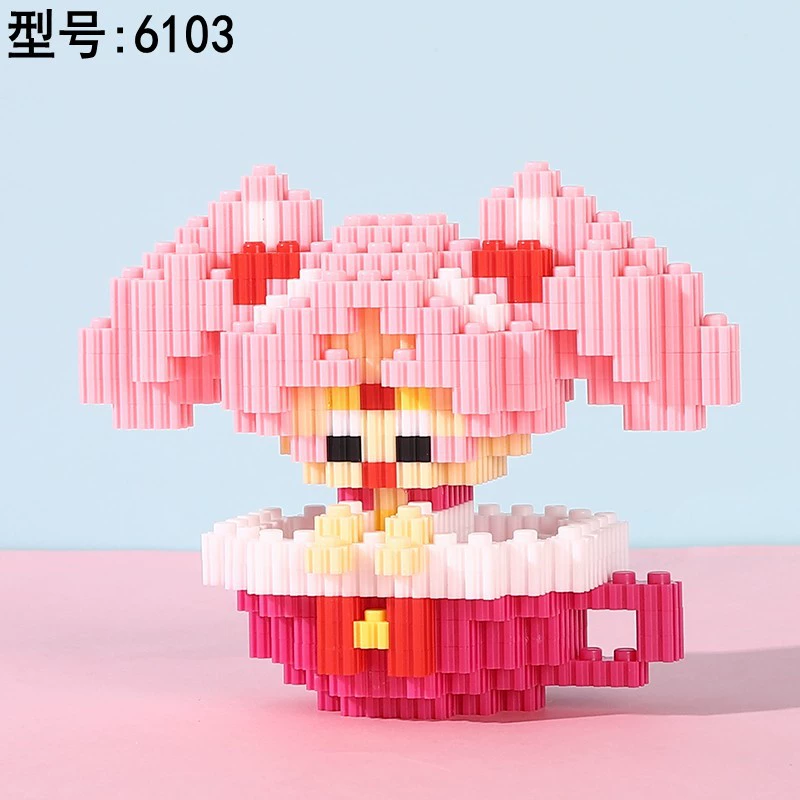 Конструктор Lego Ultraman Tiga Micro Block, различные цвета, 10×10×10 см