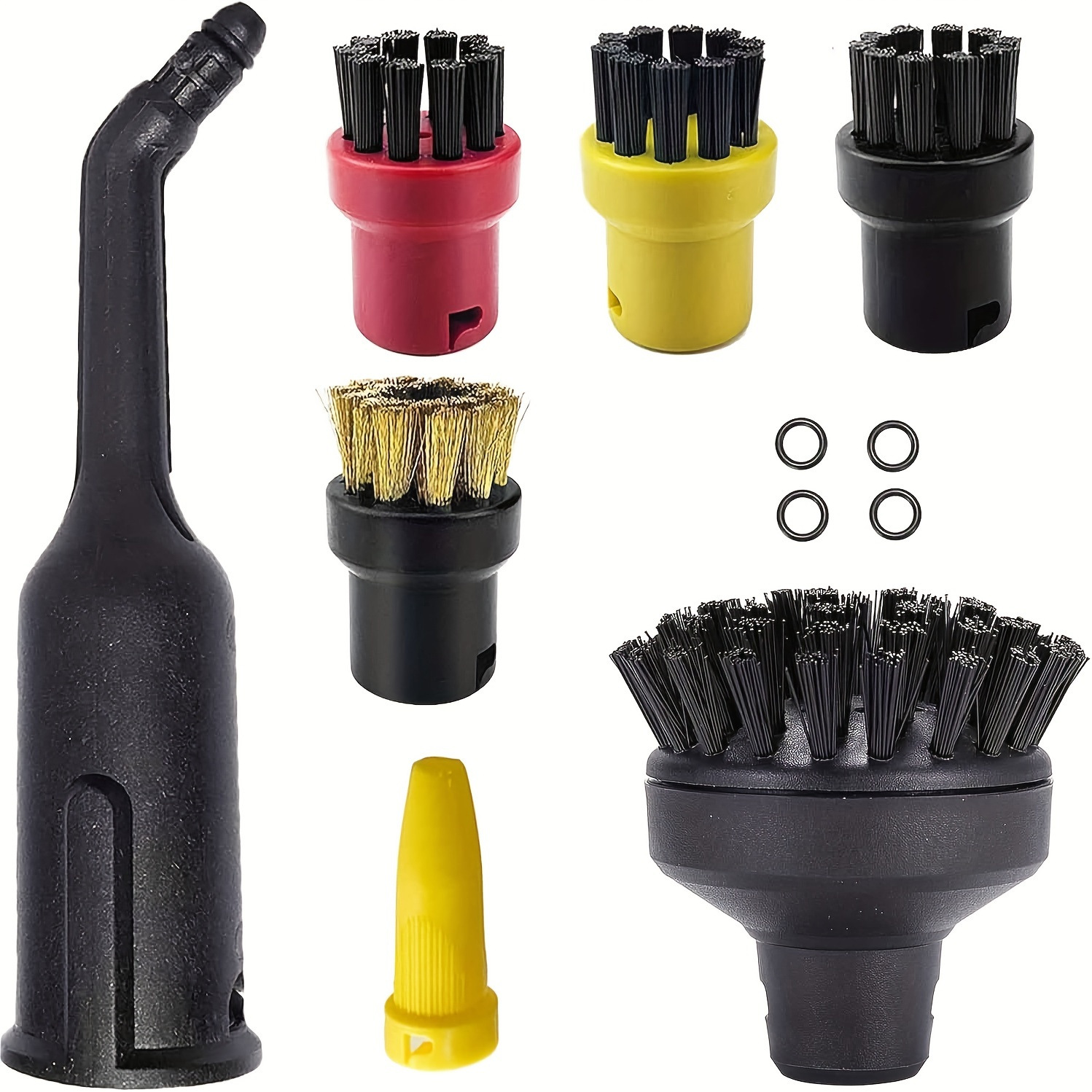 Adecuado para Kichi Karcher Kahe SC1SC2SC4SC5 molienda de vapor paño trapeador cubierta nylon cepillo cobre