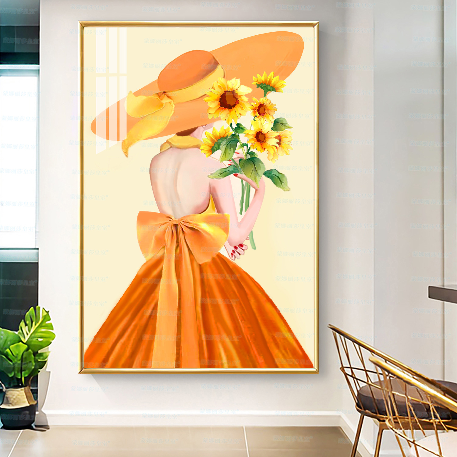Colección de Punto de Cruz Mona Lisa Nueva Edición: Figuras Artísticas Simples y Lujosas, Artesanías Decorativas para Sala de Estar image 4