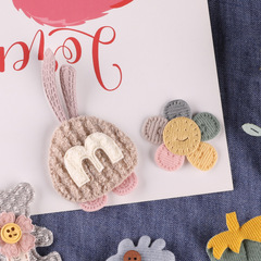 Strawberry Embroidery Pop Culture Cute Versatile Clips Accessory Fashion Accessories Autumn/Winter Handmade Material Manufacturer Direct Sale