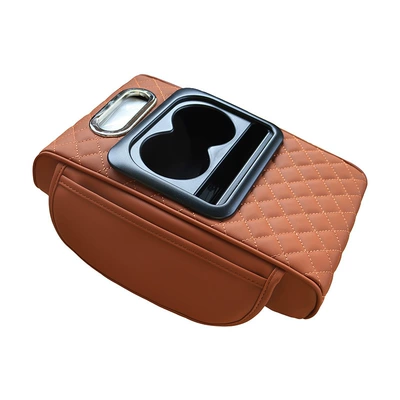 holder storage tissue box storage | Armrest box pad - gt-6-embroidery-model-3-cayenne-color-free-a-pack-of-small-tissues
