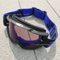 black frame blue