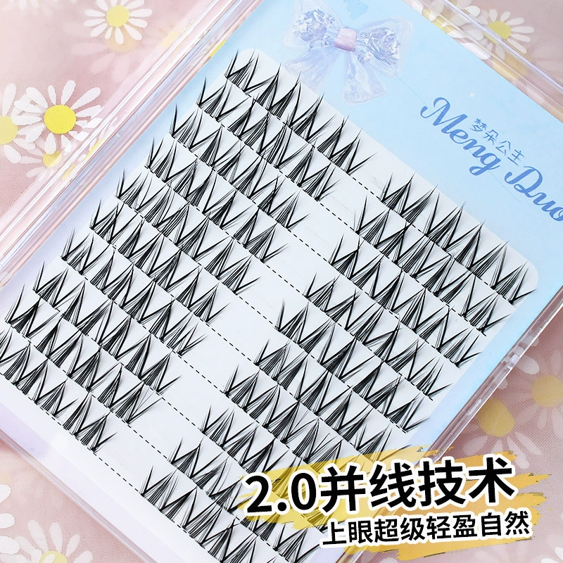 False eyelashes solar-powered, realistic comics for extension, sunflower, set
