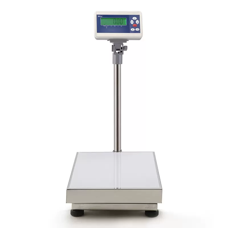 外销出口不锈钢台秤200kg数字称重40x50台面加固工业级计重电子秤