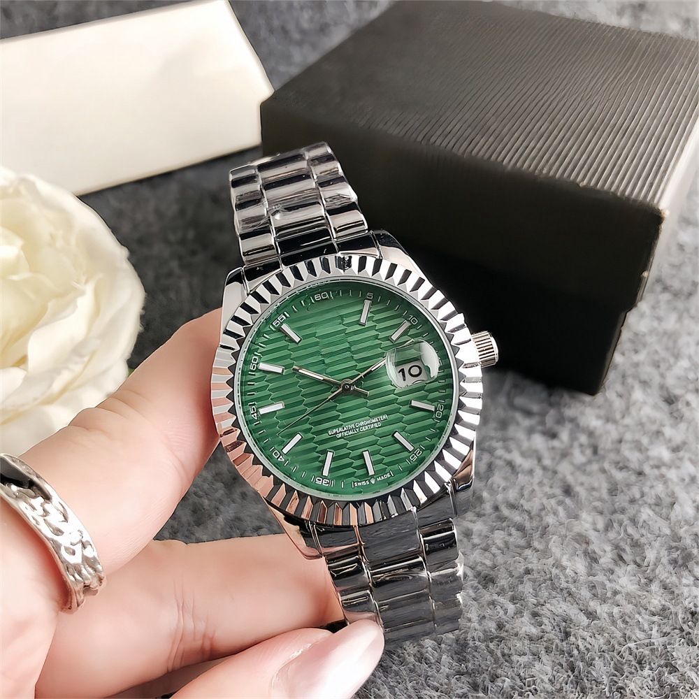 Simple Staple Scale Automatic Calendar Men's Watch Calendar Women's Boutique Watch TikTok Fashion Watch