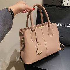 European and American foreign trade women's bags 2022 new fashion lychee pattern executive bag handbag shoulder bag crossbody bag elegant bag