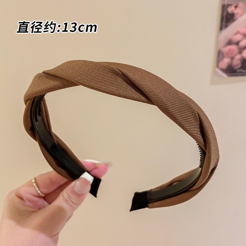 珍珠发饰时尚防滑头箍女外戴百搭蓬松不勒头洗脸日常专用发卡|undefined