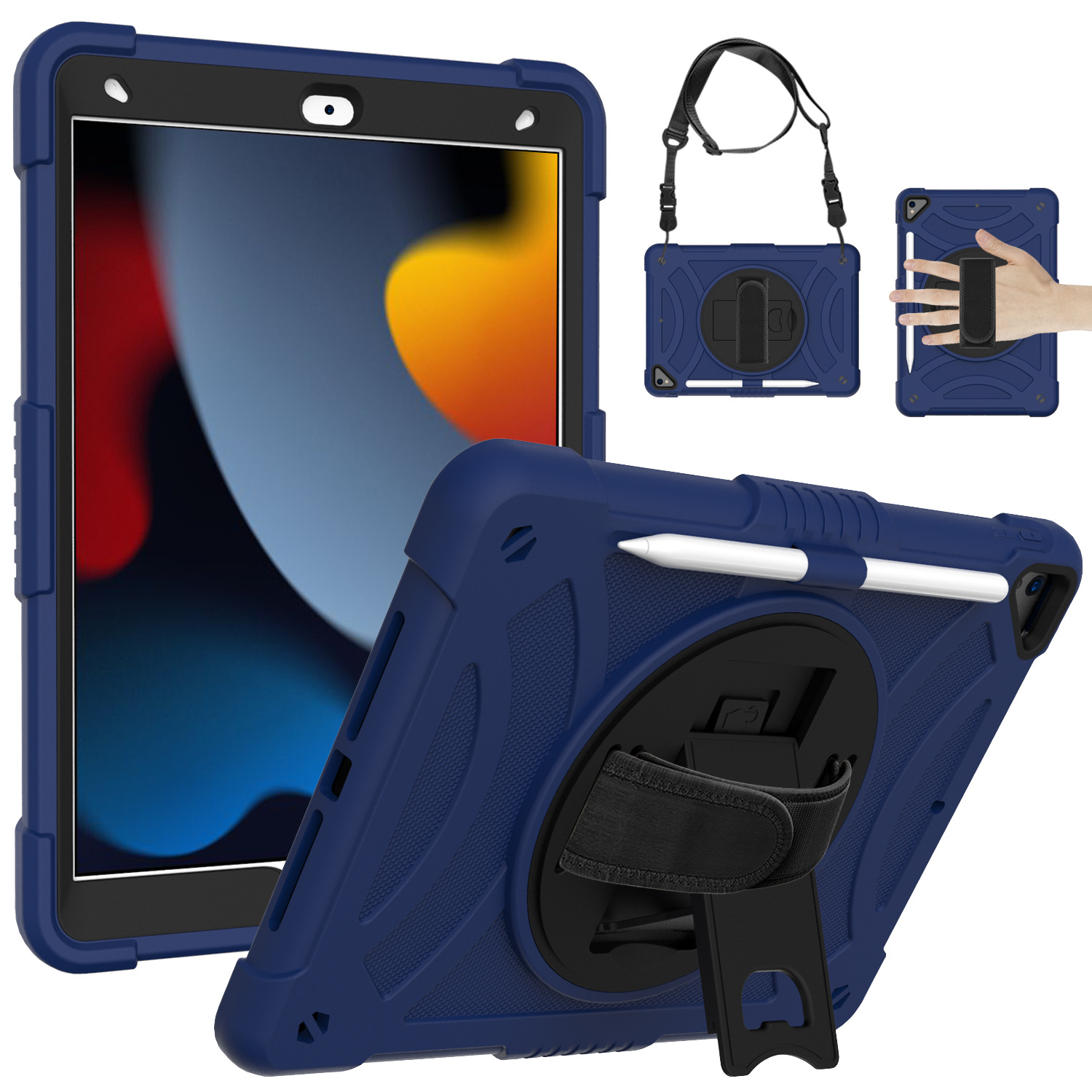 Comercio exterior transfronterizo nuevo caso de iPad 10.2 toneladas Apple Air3 todo incluido plano giratorio para niños image 7