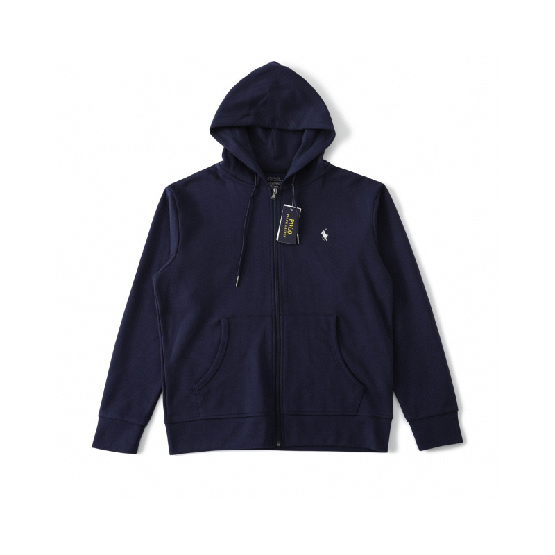Rl Ralph Lauren Business Lf Sweatshirt Zip-Up Cardigan Men's Hoodie Embroidered Pony Logo Polo Jacket Hooded Sweatshirt Rl Ralph Lauren Business Lf Sweatshirt Zip-Up Cardigan Men's Hoodie Embroidered Pony Logo Polo Jacket Hooded Sweatshirt