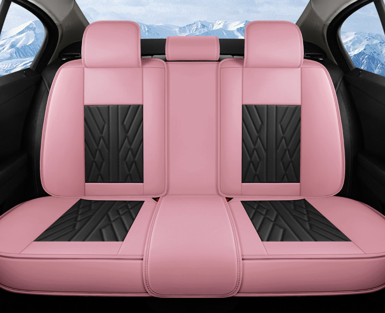 New Napapi Car Cushion Leather Four Seasons Universal Breathable All-inclusive Seat Cover Cross-border Amazon tume Wholesale