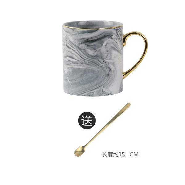 Marble mug (gray)☆☆