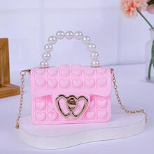 F 43982 Silicone heart crossbody bag �������ݹ轺б���