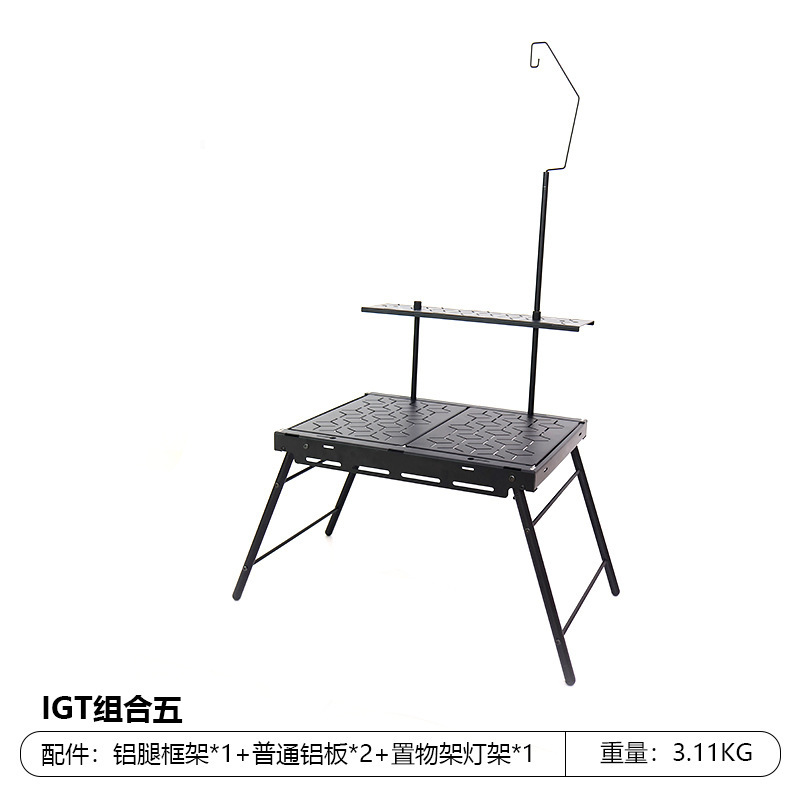 Camping al aire libre mesa táctica IGT mesa plegable portátil mesa modular multifuncional igt