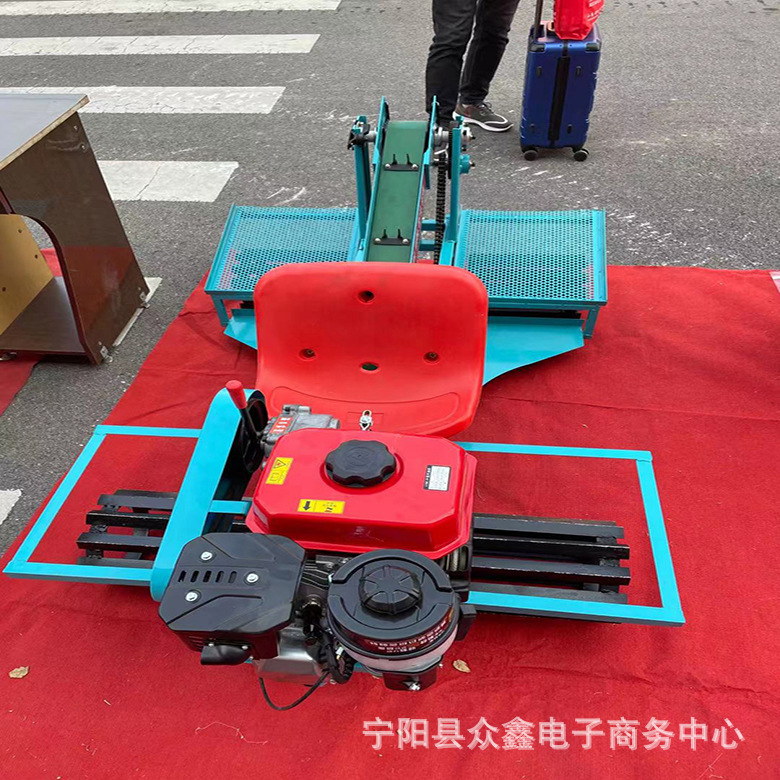 福建家用生姜播种机自带170汽油机动力大姜种植机单行种植