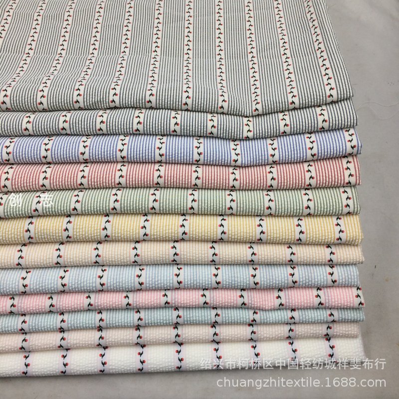 春夏花朵链条款提花条纹童装TR连衣裙头饰蝴蝶结包包鞋材帽子辅