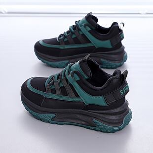 H 73368 Hong Kong Style Platform Dad Shoes ���L����ϵ�Ь�W