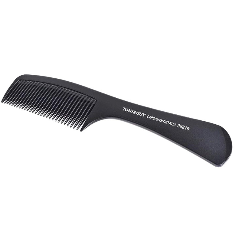 Carbon Fiber Hairdressing Comb Hairdressing Tools Fiber Comb Wide Tooth Comb Hairdressing Comb Home Hair Comb Factory