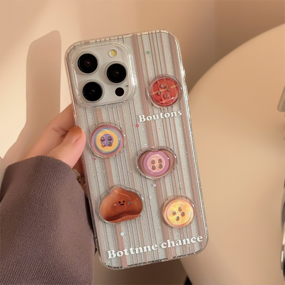 Funda para teléfono Apple 15 Pro Max con diseño de rayas tridimensionales, compatible con iPhone 16, polvo brillante para iPhone 17, marrón vintage para iPhone 12, suave.
