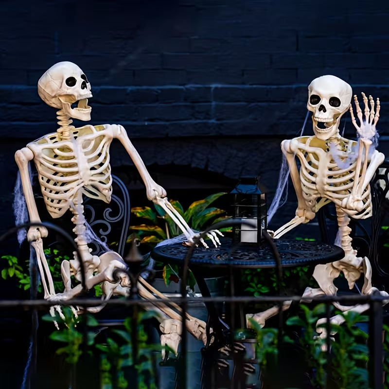 40 90cm esqueleto esqueleto ajustable articulado Halloween horrores decoración de props