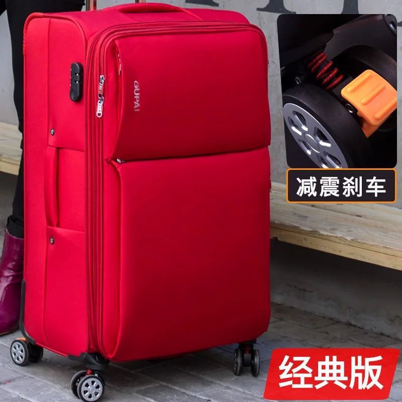 Oxford maleta de tela universal rueda caja de viaje para estudiantes de sexo masculino y femenino caja de cifrado caja de tela pulgada pulgada