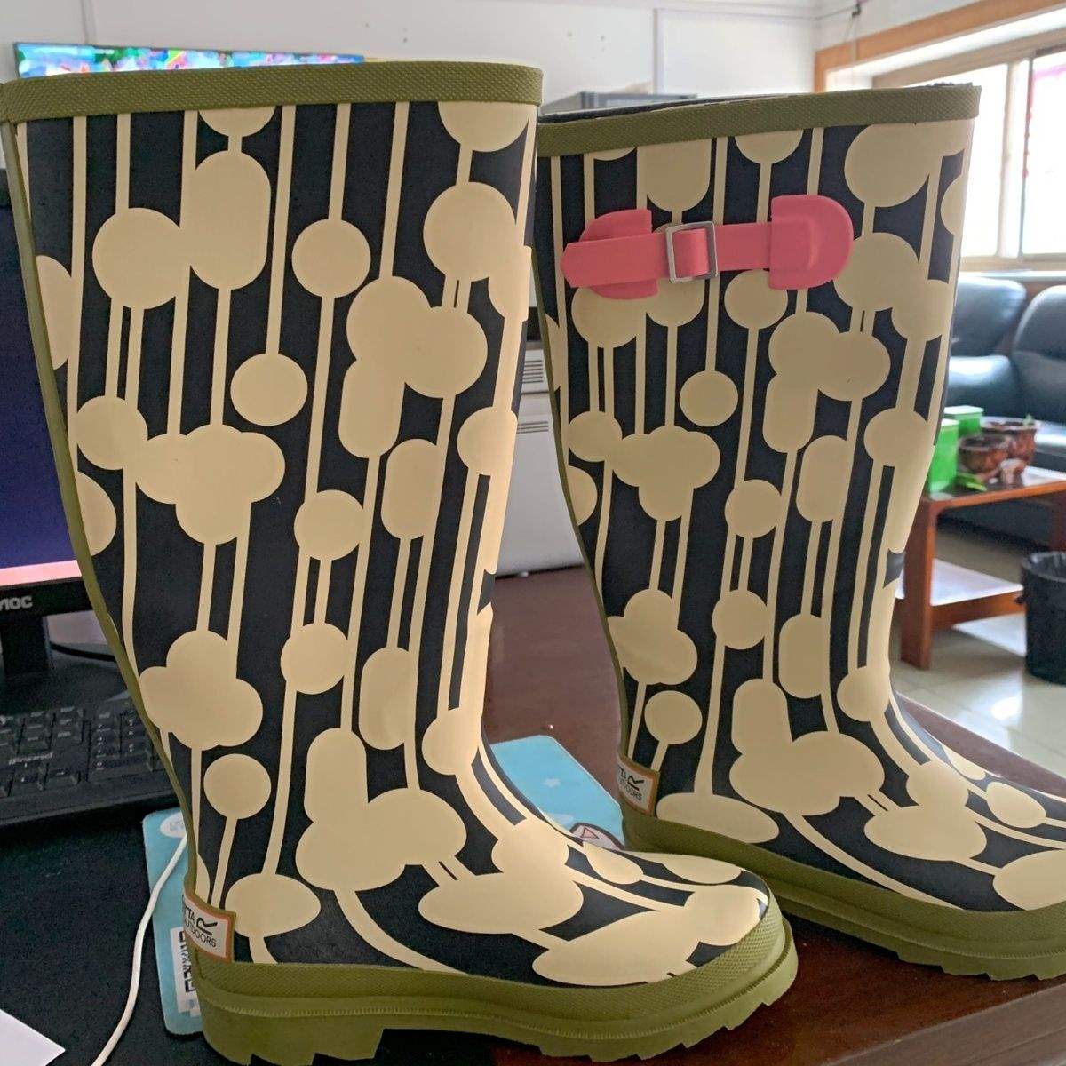 柔软防滑防雨雪长筒雨靴骑行 3738少量 39-41有库存 洪水雨季