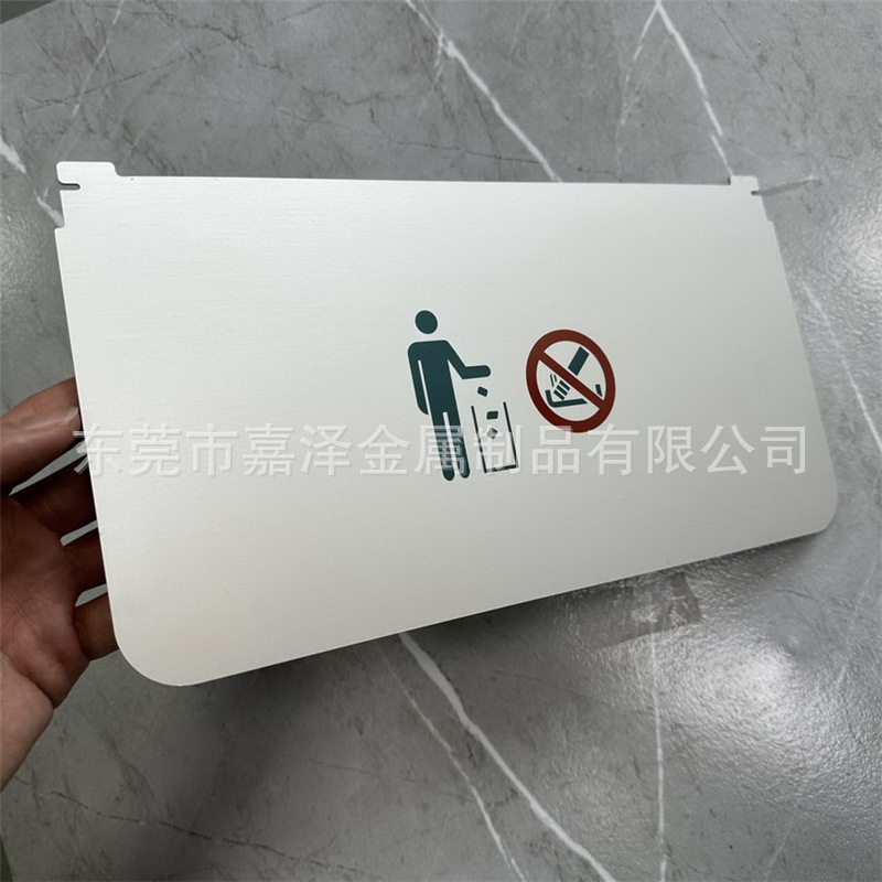 专业生产金属材质音响标牌 拉丝氧化铝合金面贴铭牌