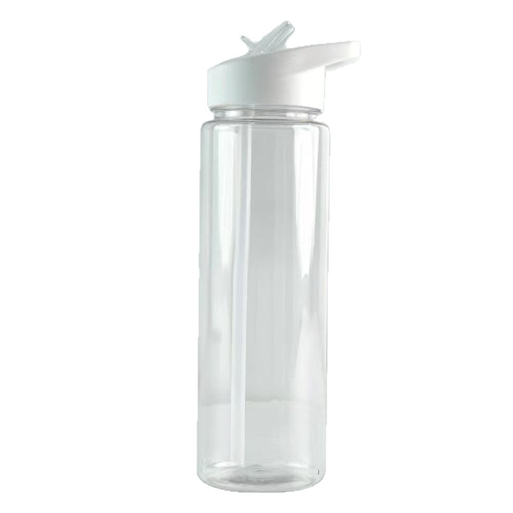 Ventas transfronterizas calientes nuevos materiales de protección ambiental coreanos hervidores deportivos al aire libre tazas de agua de plástico tazas de paja de plástico al por mayor