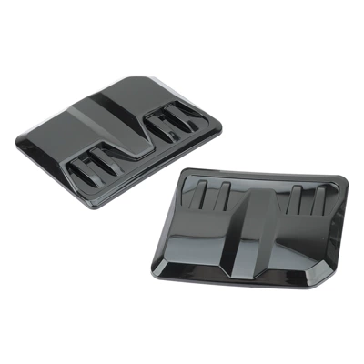 Car modification ABS machine cover hood air intake vent universal air intake grille inlet decorative cover (Other Car Modifications) - brightbright-black