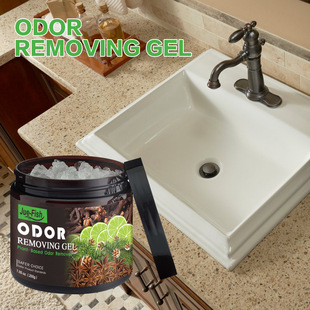 Jue-Fish Household Deodorant Gel Kitchen Bathroom Living Room Deodorizing Air Freshening Fragrance Deodorant