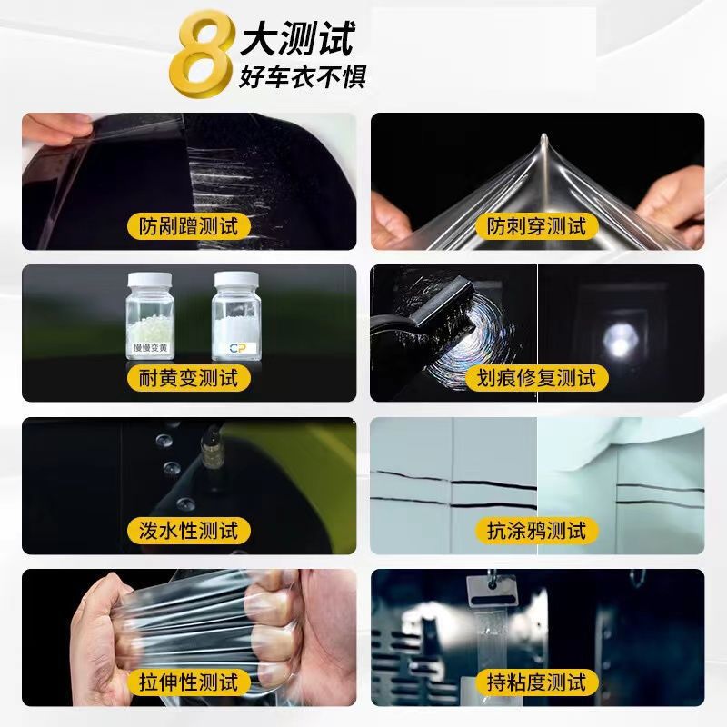 Paint Protection Film Threshold Sticker Electric Vehicle Transparent Car Wrap Tpu Door Panel Motorcycle Car Film New Model
