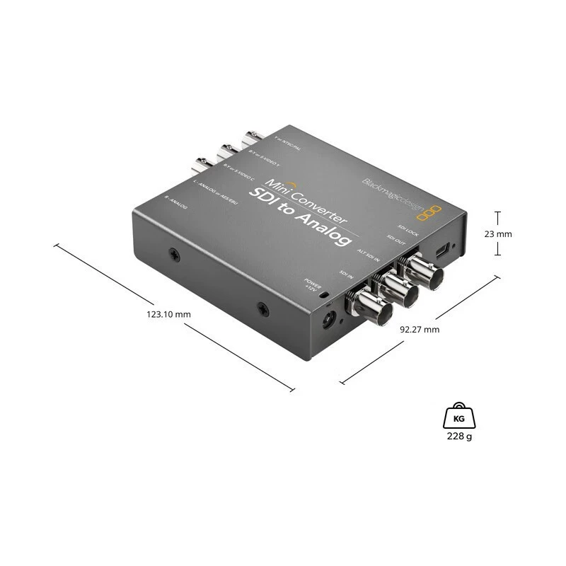 Черная магия дизайн BlackMagic Design mini sdi toumio 4K audio