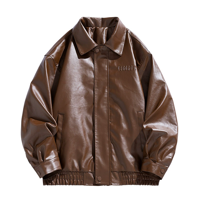 Polyurethane autumn universal trend jacket, American style
