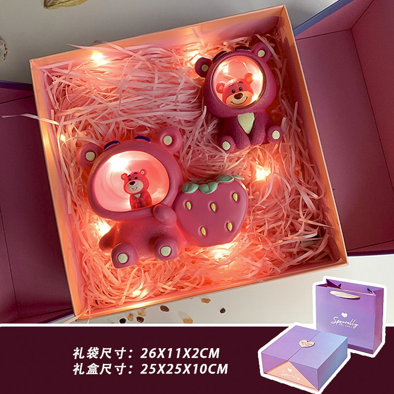 Red strawberry, pens holder, ceiling light