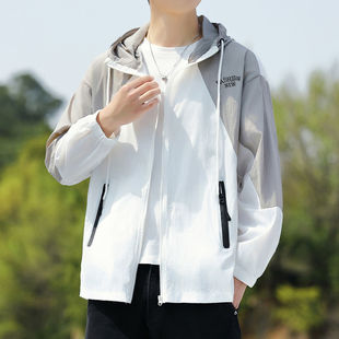 Ice Silk Sun Protection Clothing Men's Jacket Men's Jacket Youth Summer New Trend Casual Outdoor Fishing Sun Protection Clothing