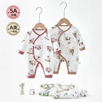 Детская одежда Four Seasons весенне-осенний Детский комбинезон для защиты живота из хлопка для новорожденных комбинезон с длинными рукавами