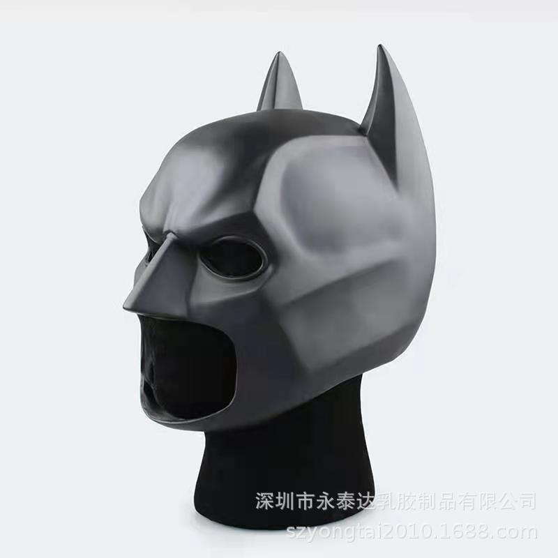 バットマンヘッドカバーpvcマスクコスプレ暗黒騎士台頭正義連盟舞踏会パーティー道具