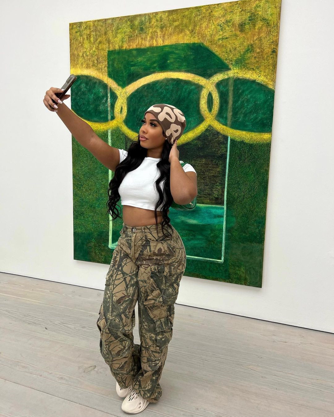 Vêtements pour femmes 2024 nouveau pantalon camouflage sexy ample décontracté à poches zippées_voghion.com